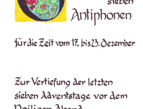 Die O-Antiphonen – ein Rückblick auf die Adventszeit 2023